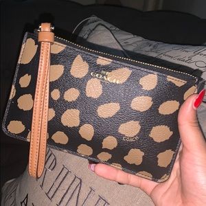 Coach Animal Print Wallet